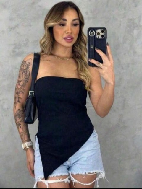 Blusa Bata Tomara que Caia