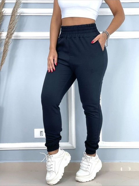 Calça Jogger Cintura Alta Feminina