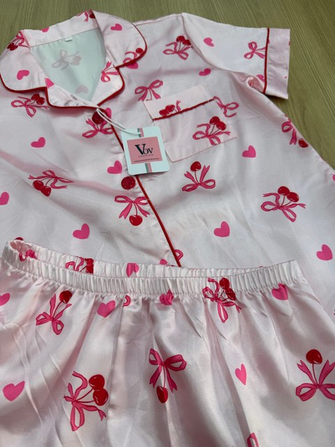 Pijama infantil laço 010 short