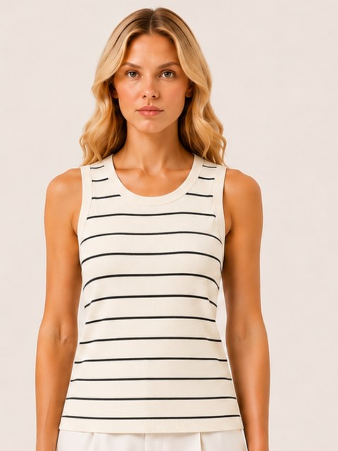 Regata Listrada Basica Premium Casual Feminina #23