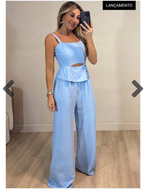 Macacão longo feminino verão -2507