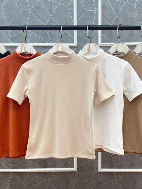 Blusa gola alta Ribaninha