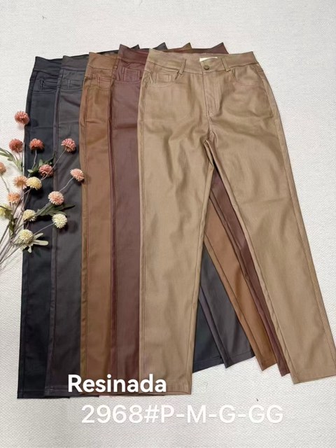 Calça de resinada com elastano importado 2968
