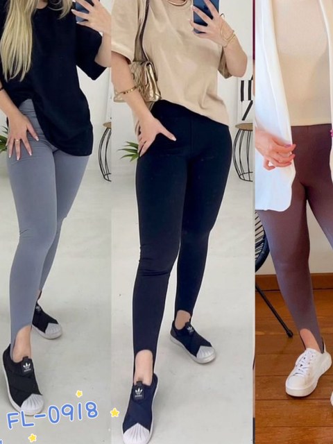 Calça legging pezinho importado promoção 0918