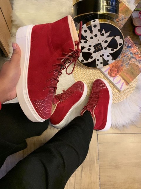 Tênis Botinha Brilho Hotfix 1190