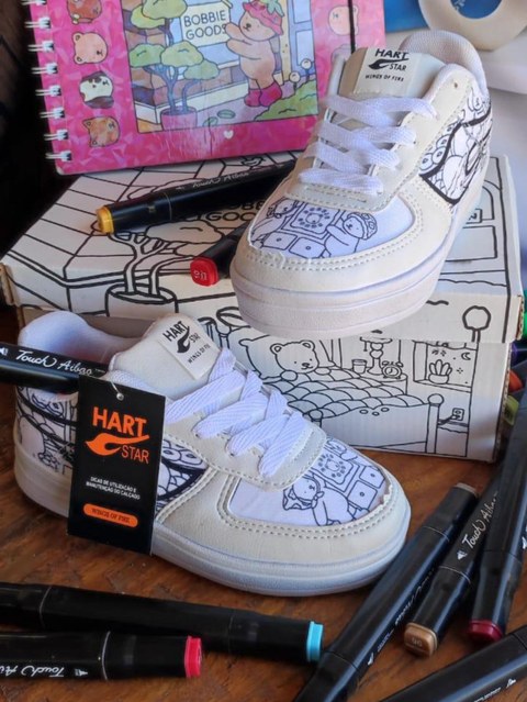 Tênis Infantil Bobbie Goods Hart Star