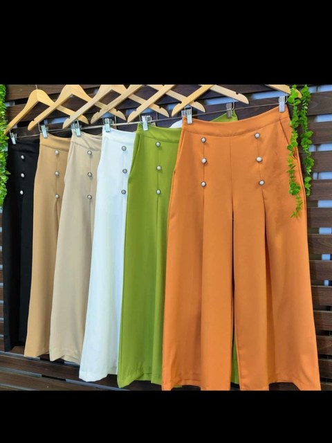 Calça pantacourt alfaiataria