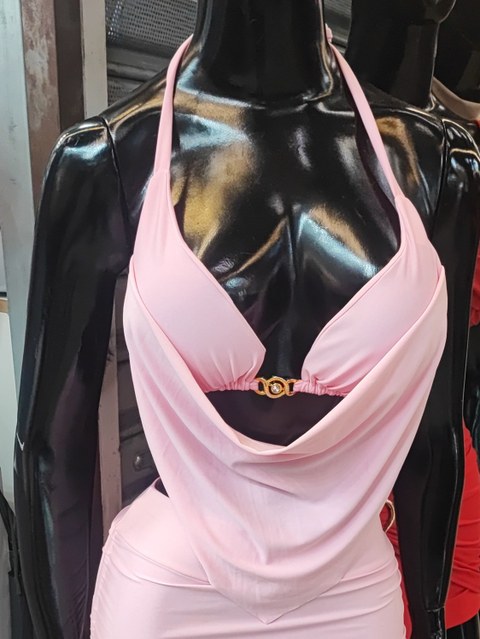 Cropped biquini com babado