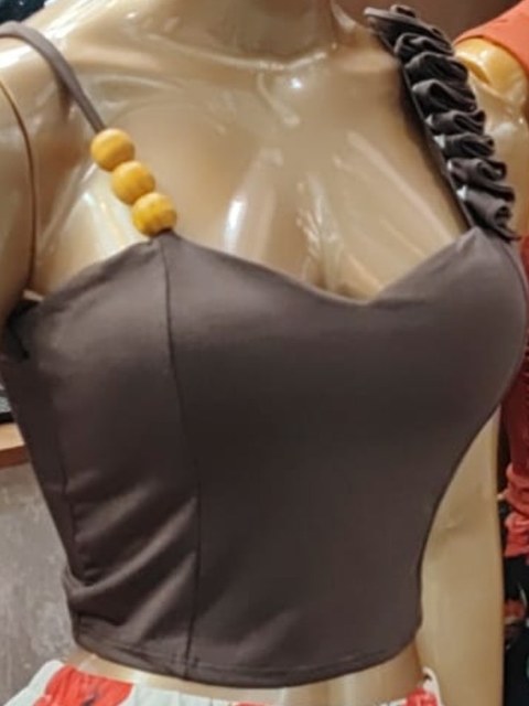 Clopped de alça com detalhes na alça