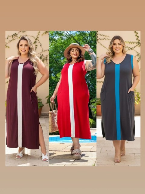 Vestido Maitê (Plus)