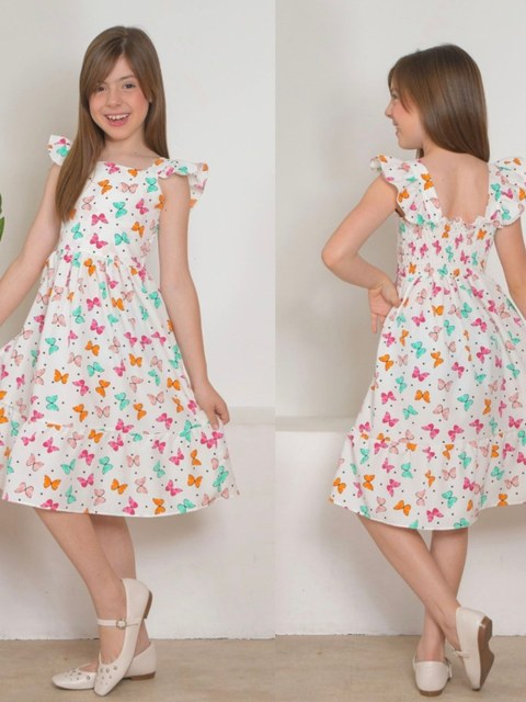 Vestido Borboleta FlashoeesKids ND