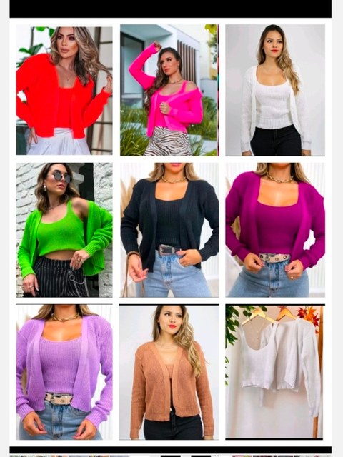 conjunto 2pcs，casaco com cropped pink girl