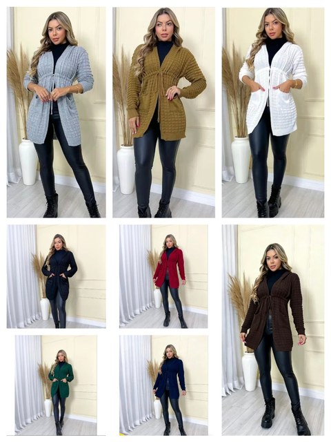 cardigan com capuz pink girl