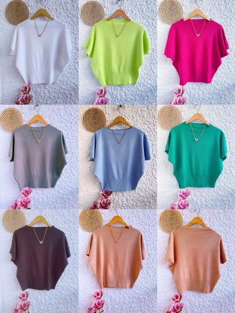 blusa modal manga mocego pink girl