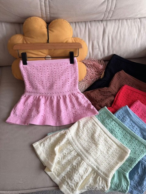 Blusa bata modal pink girl