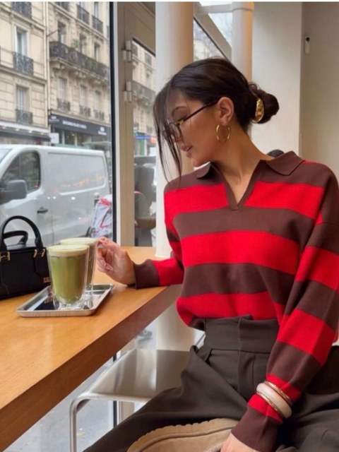 Blusa manga longa modai