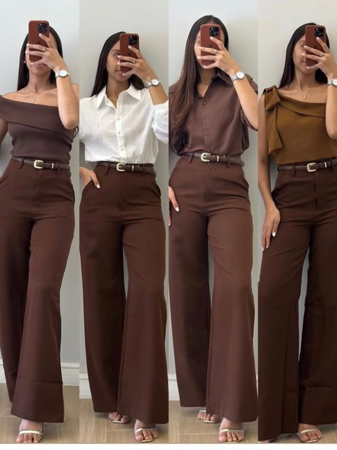 Calça bantalona