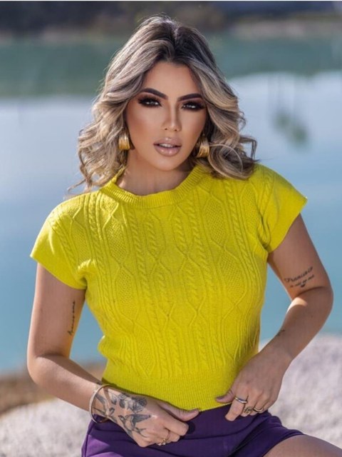 Blusa modal trabalhado m06