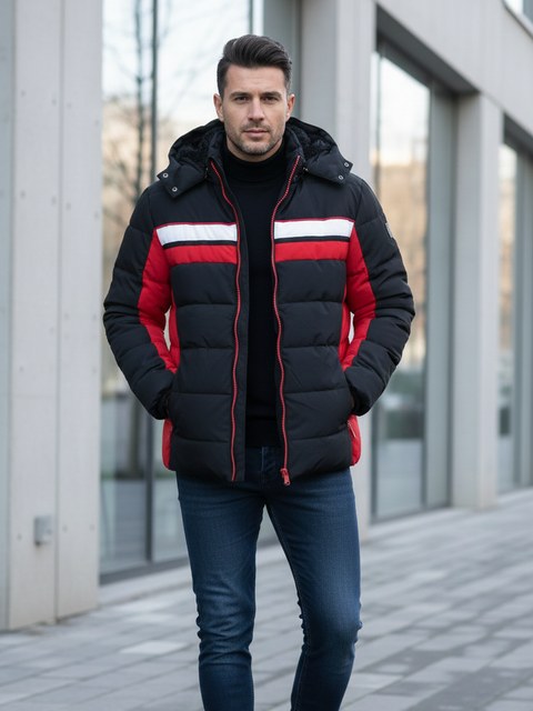 Bobojaco Masculino com Forro Térmico e Touca Removível