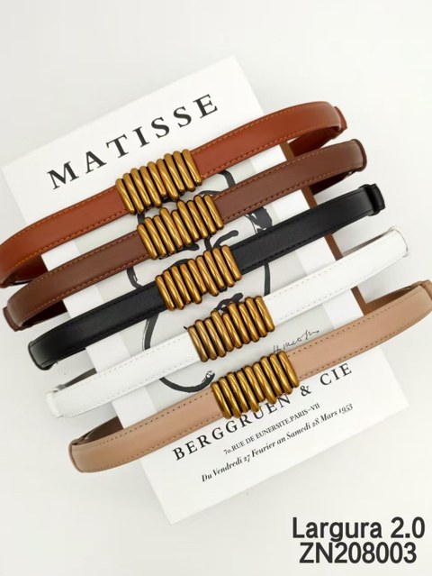 cinto couro legítimo regular