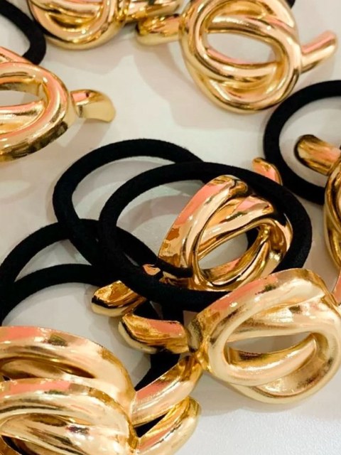 Laço de Cabelo Banhado