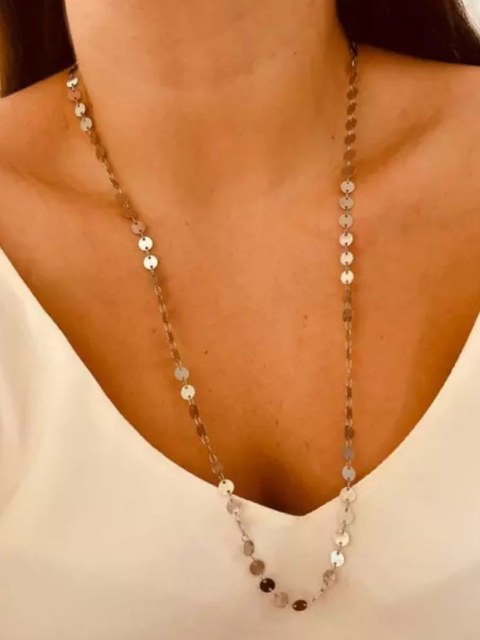 Colar Elegante Moedinhas