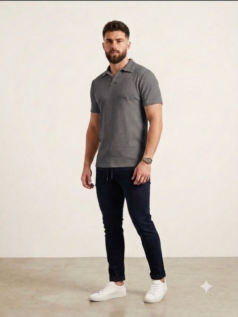Camisa masculina modelo zara