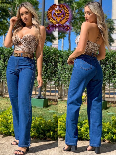 Calça Wide leg jeans paul_a_beatri_z_jeans