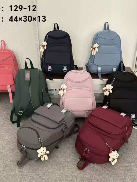 Mochila grande impermeável com Urso 129-12