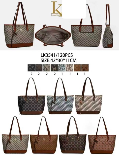 Bolsa grande com chaveiro LK3541