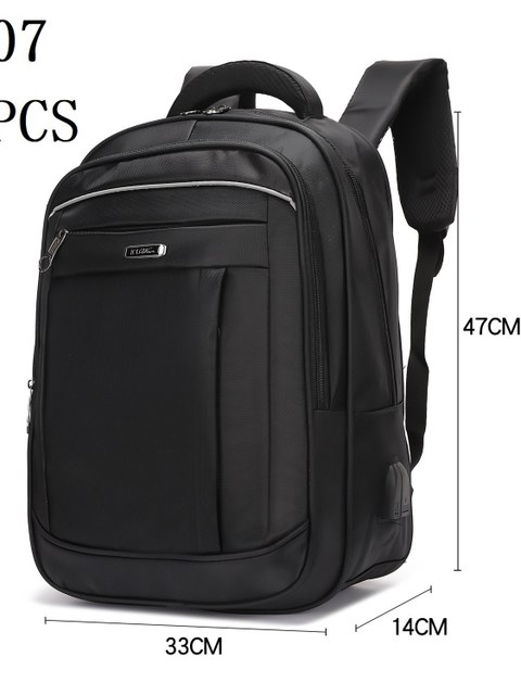 Mochila masculina com cabo USB A907