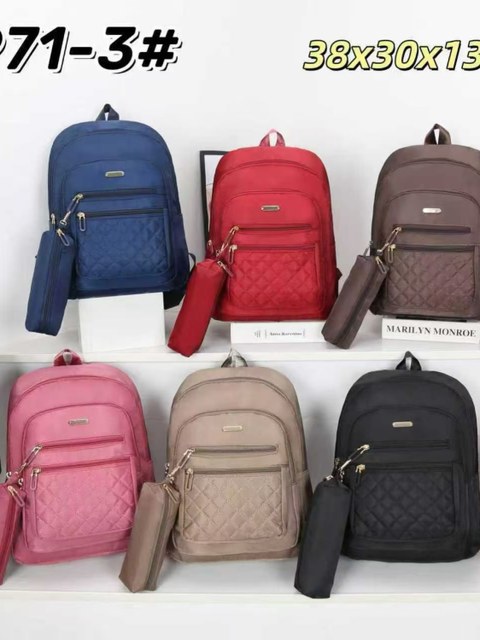 Mochila impermeável com estojo 971-3#