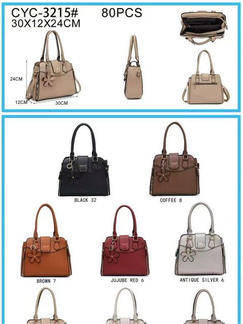 Bolsa média com chaveiro CYC-3215#