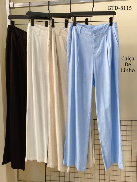 Calça de linho GTD-8115