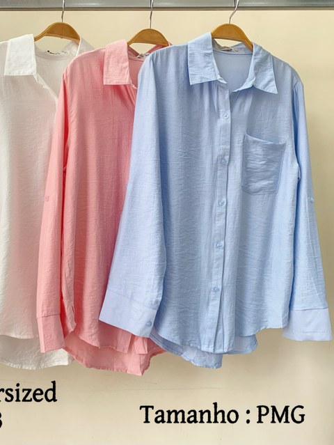 Camisa feminino oversized GTS-2613