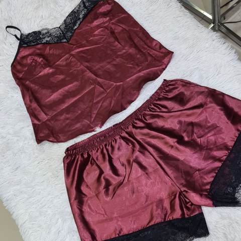 Pijama Babydoll Bello Bronze