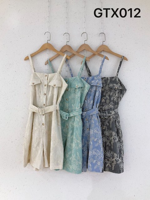 Macacão verão linho