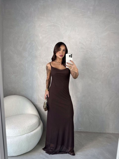 Vestido liso YY2899(tule)