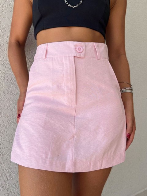 Shorts saia  feminino HY1013 ( marrant)