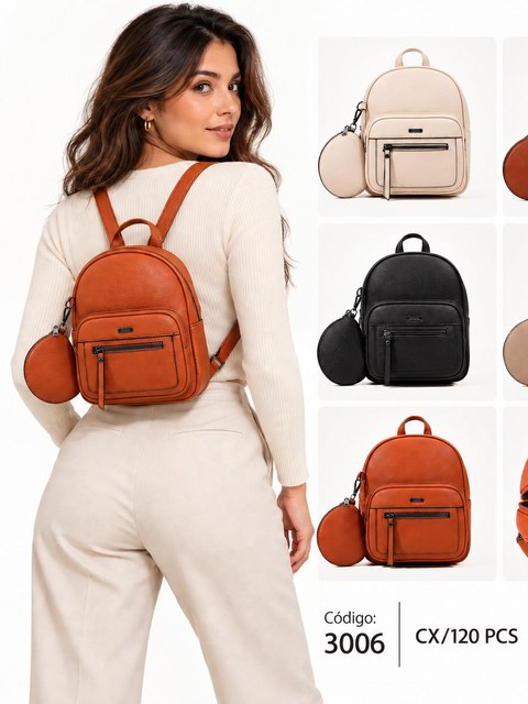 Mini Mochila Feminina 3006