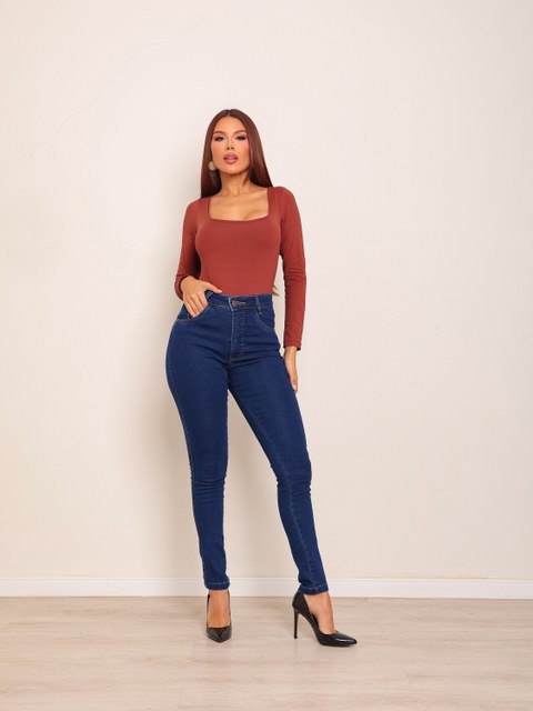 calça skinny jeans feminina