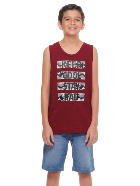 Regata Infantil Estampada