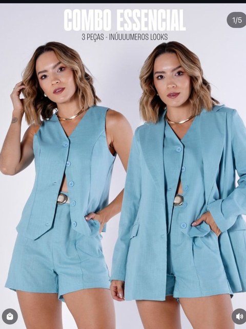 Conjunto trio #Panpan_fashion