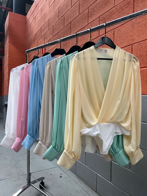 Body de crepe  #panpan fashion