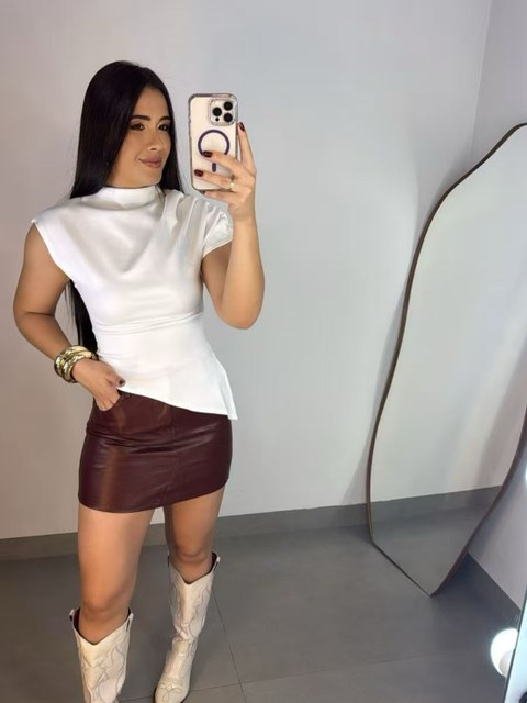 Blusa manga curta #Panpan_fashion