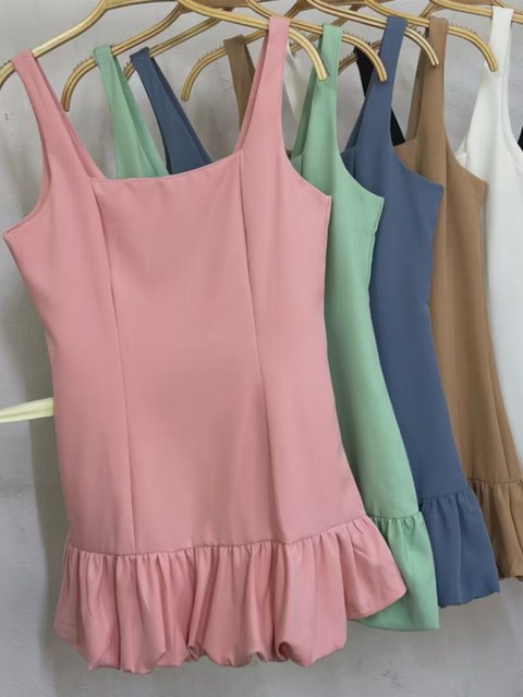 Vestido feminino doce Lili moda feminina