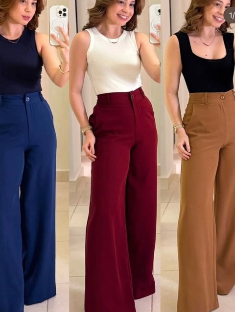 Calça Pantalona de Alfaiataria (469)