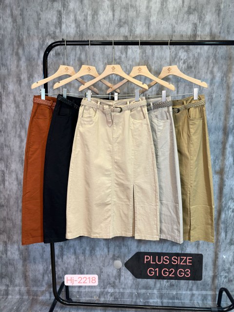 Saia de sarja mid (2218)