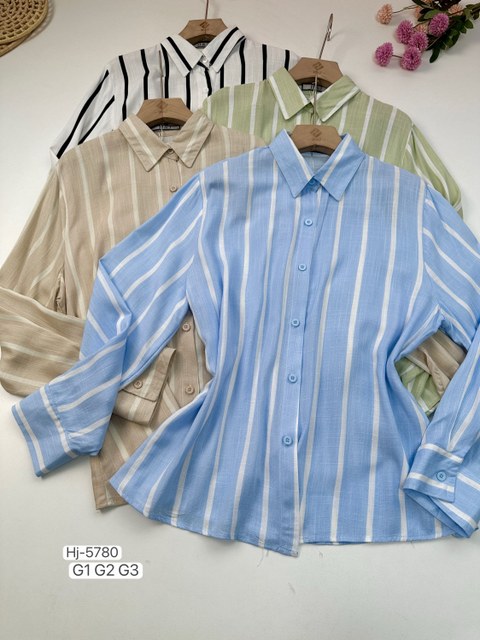 Camisa Feminina Listrada (5780)