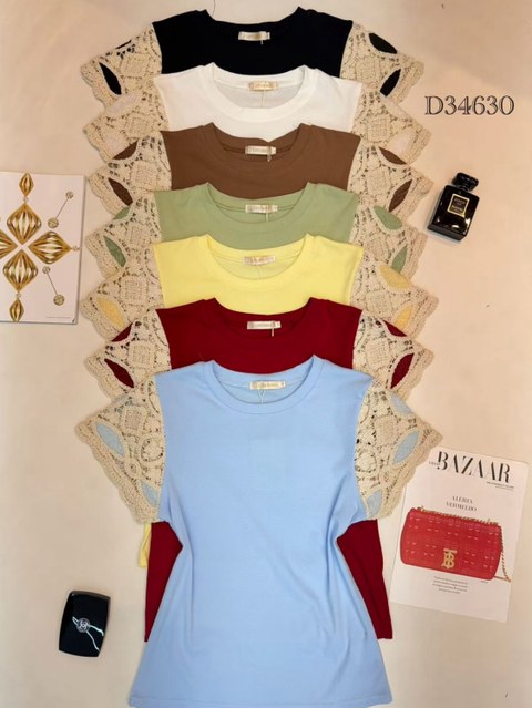 T-shirt algodão importado Feng